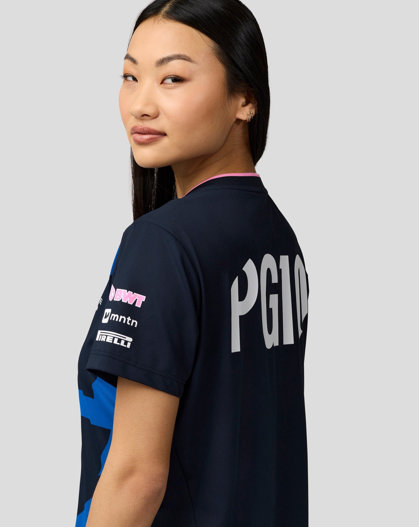 Bwt Alpine Formula One Team Women’S Pierre Gasly Official Driver Jersey - Navy