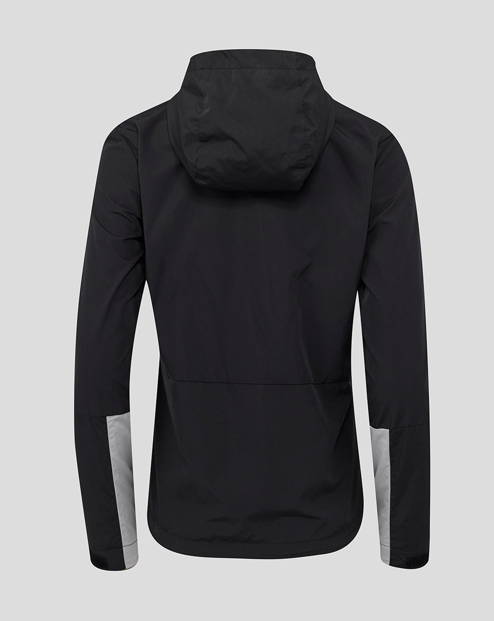Rangers Mujer 25/26 Pro Training Chaqueta impermeable plegable con capucha - Coach - Black/Grey