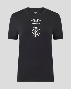 Rangers Women's 25/26 Presentation Logo Tee - Caviar