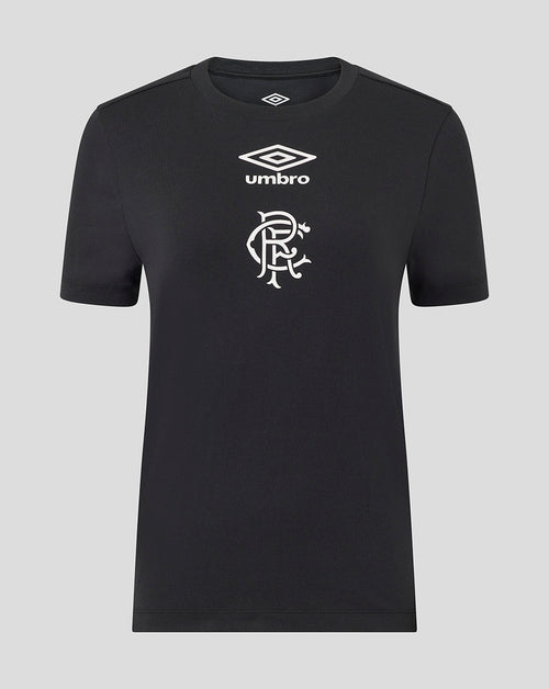 Rangers Women's 25/26 Presentation Logo Tee - Caviar