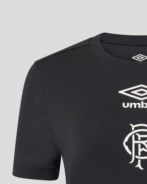 Rangers Women's 25/26 Presentation Logo Tee - Caviar