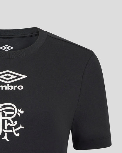 Rangers Women's 25/26 Presentation Logo Tee - Caviar