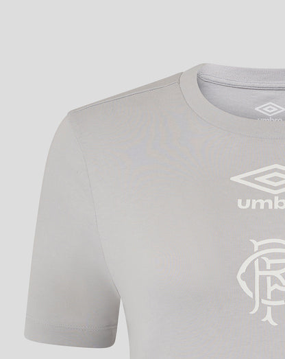 Rangers Women's 25/26 Presentation Logo Tee - Microchip