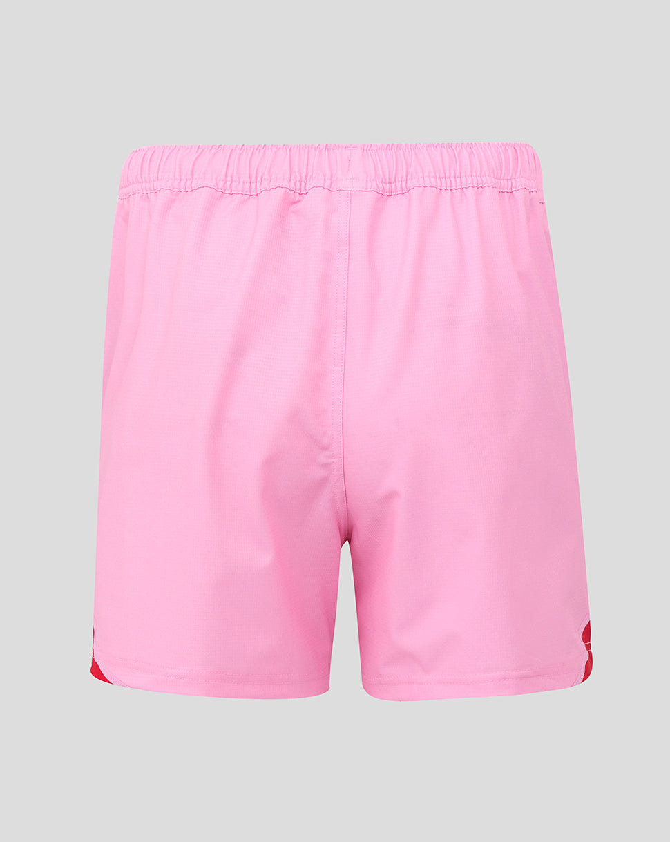 Harlequins Women's 25/26 Away Pro Shorts - Pink Frosting/Barberry