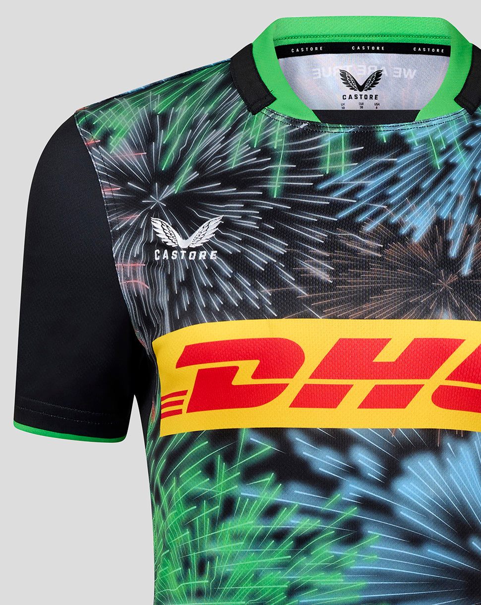 Camiseta Harlequins Mujer 25/26 Big Game Réplica - Caviar/Classic Green