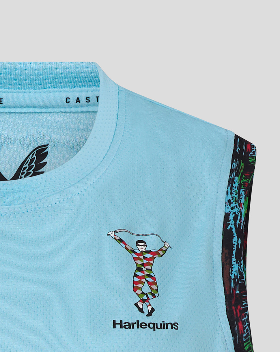 Harlequins Women's 25/26 Training Vest - Sky Blue