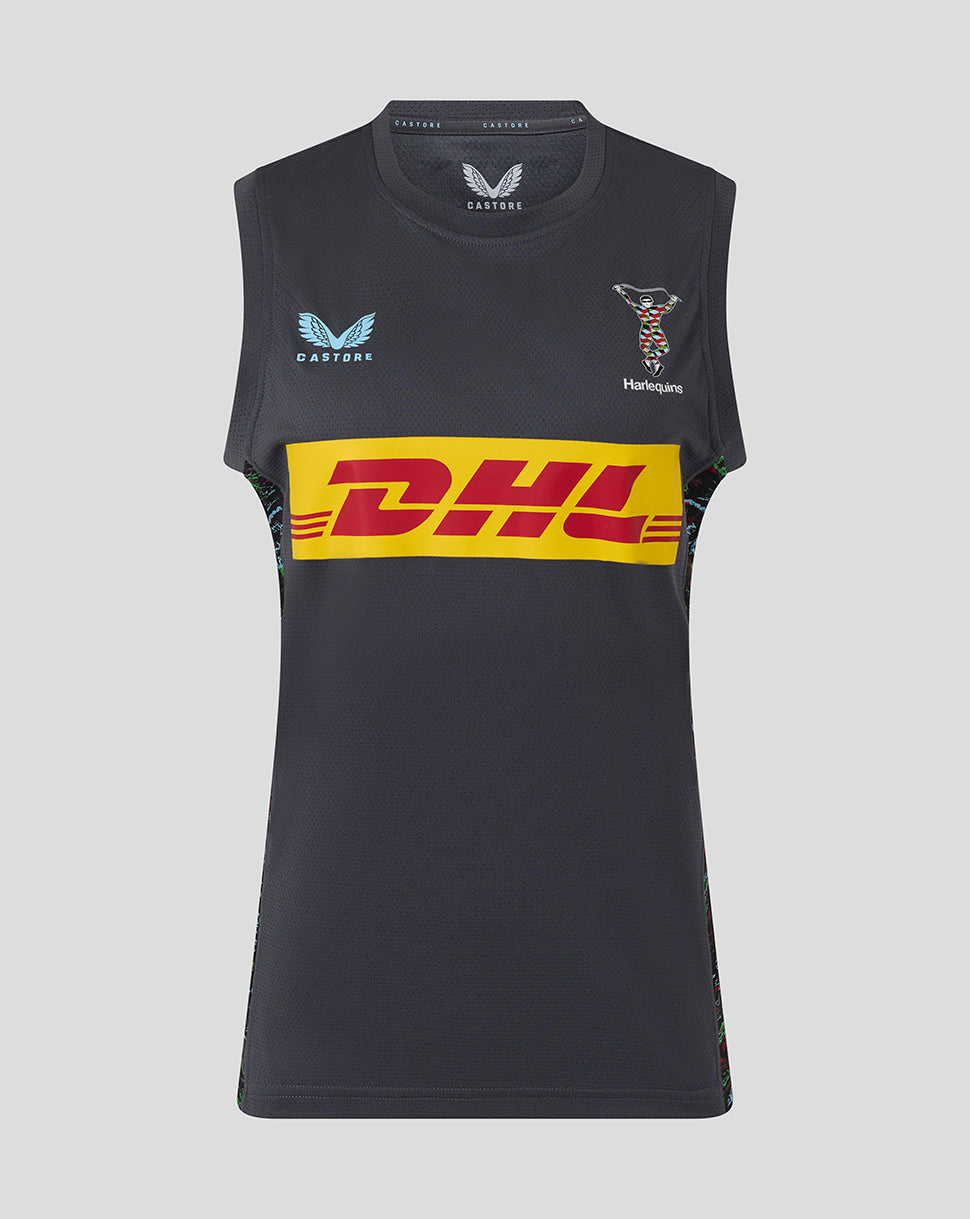 Harlequins Women's 25/26 Training Vest - Ebony