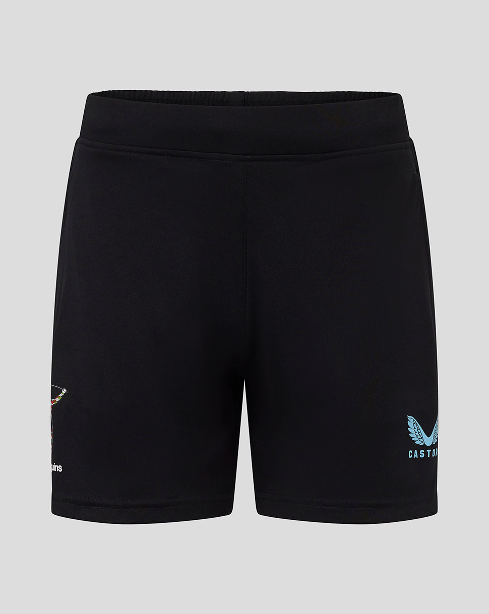 Harlequins Women's 25/26 Training Knit Shorts - Caviar