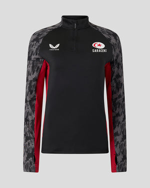 Saracens Women's 25/26 Training 1/4 Zip - Caviar