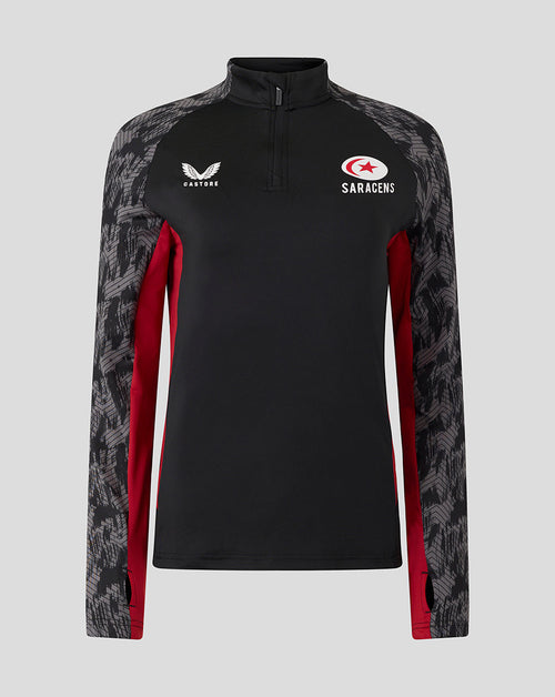 Saracens Women's 25/26 Training 1/4 Zip - Caviar