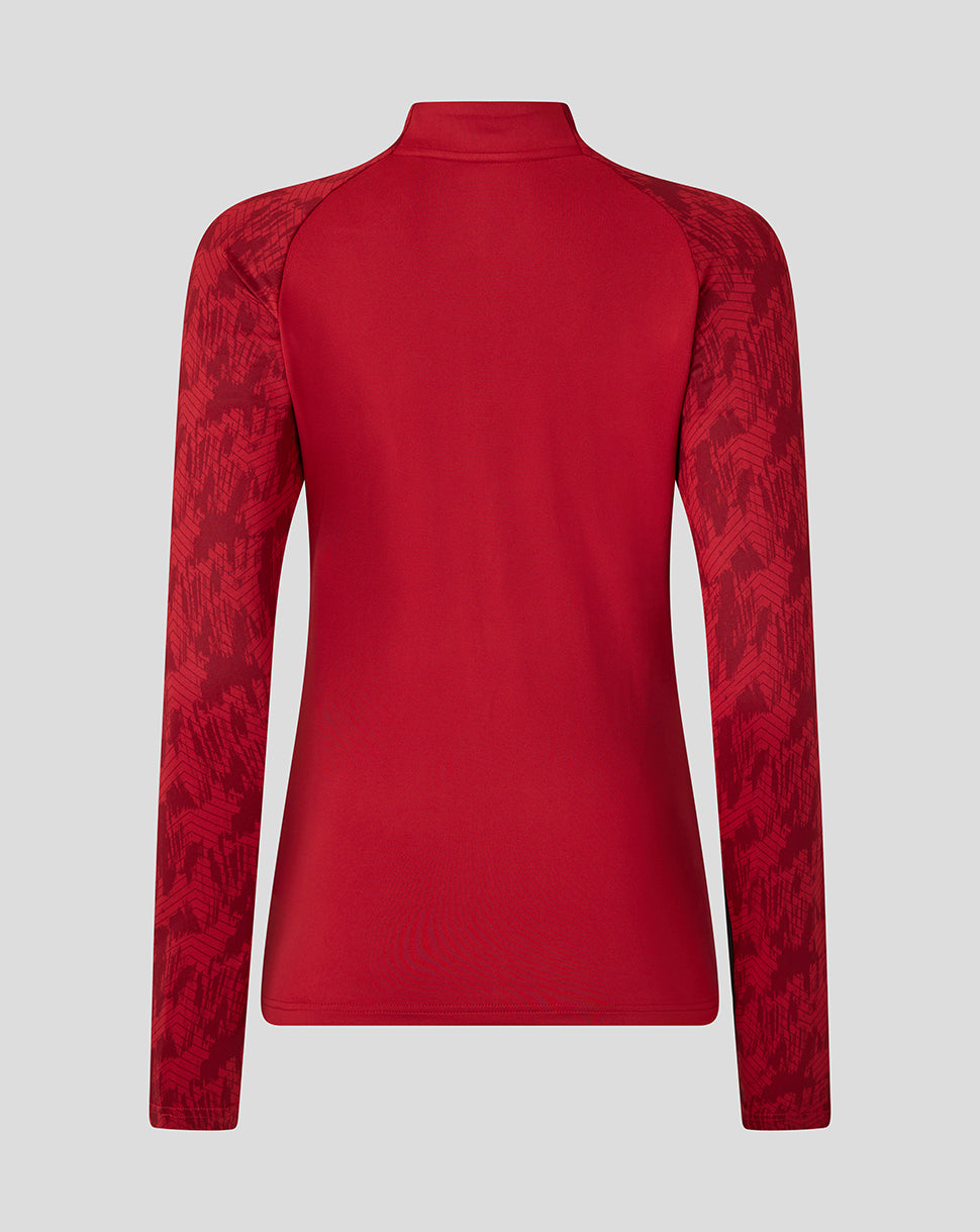Saracens Women's 25/26 Training 1/4 Zip - Rhymthic Red