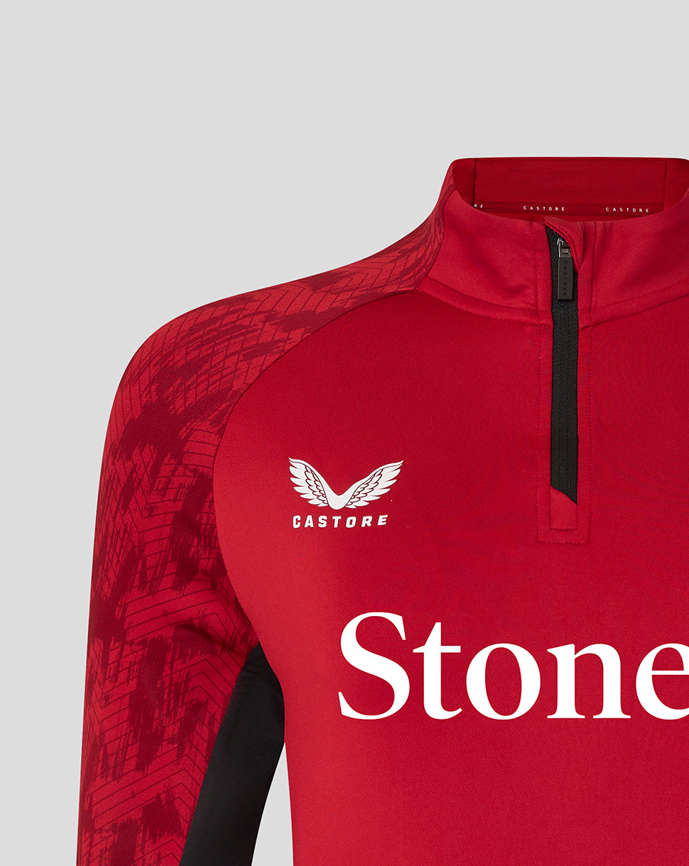 Saracens Women's 25/26 Training 1/4 Zip - Rhymthic Red