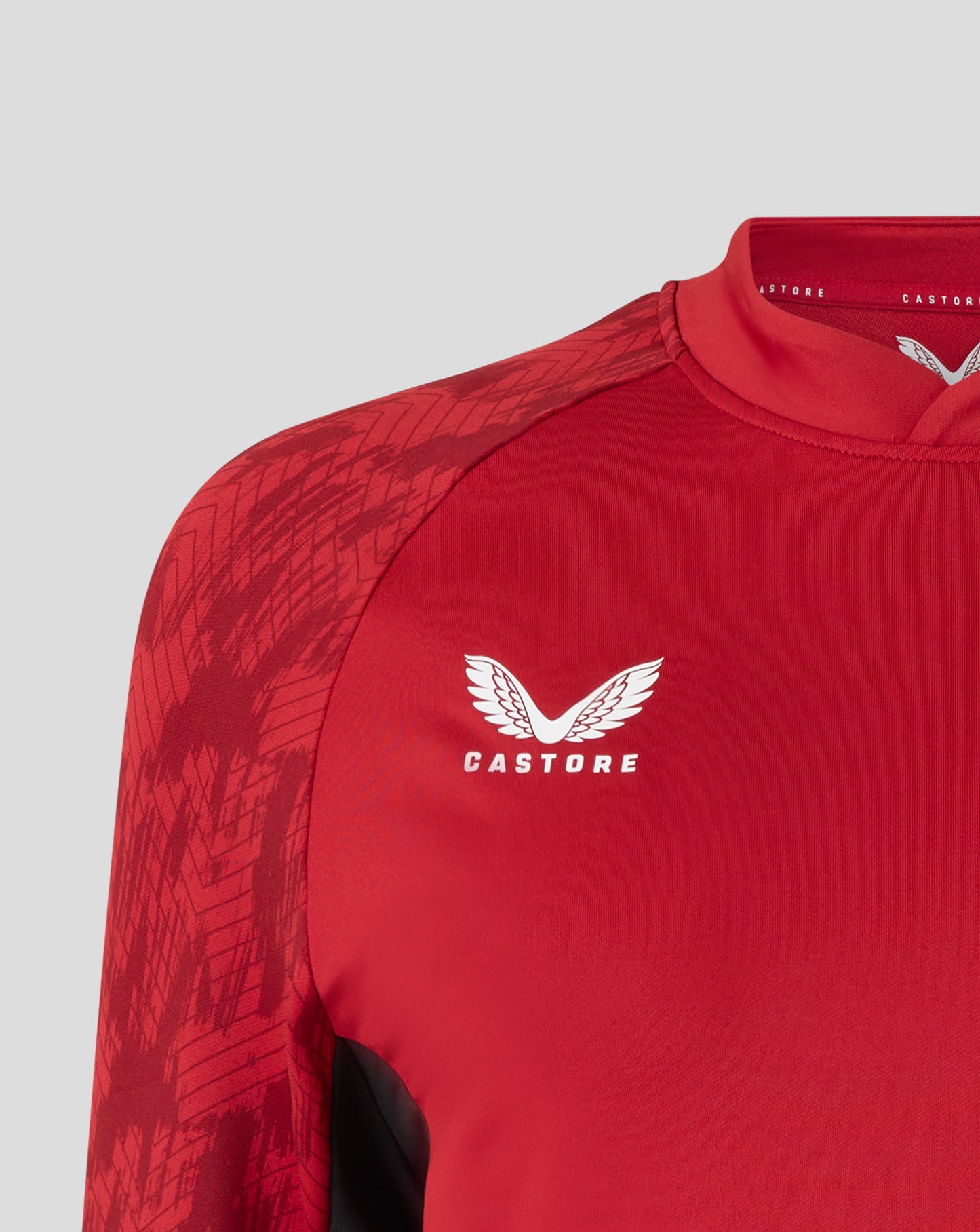 Saracens Women's 25/26 Training Drill Top - Rhymthic Red