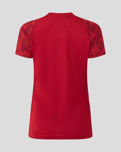 Saracens Women's 25/26 Training Short Sleeve Tee - Rhymthic Red