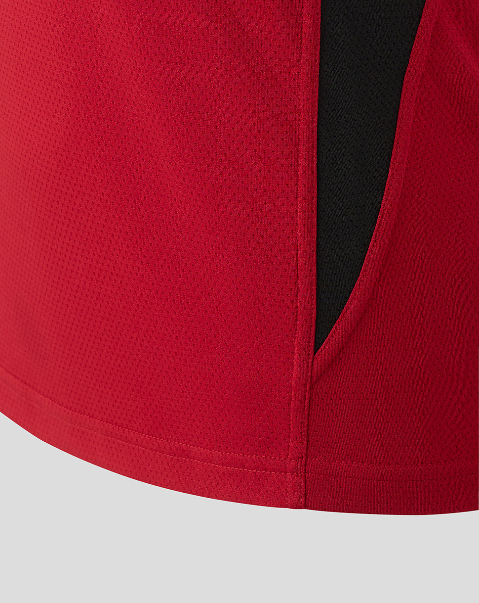 Saracens Women's 25/26 Training Short Sleeve Tee - Rhymthic Red