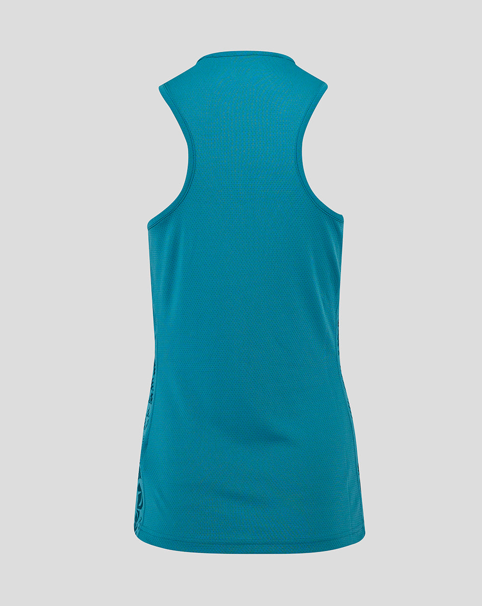 England Rugby Women’s 25/26 Performance Sleeveless Racer Back  – Storm Blue