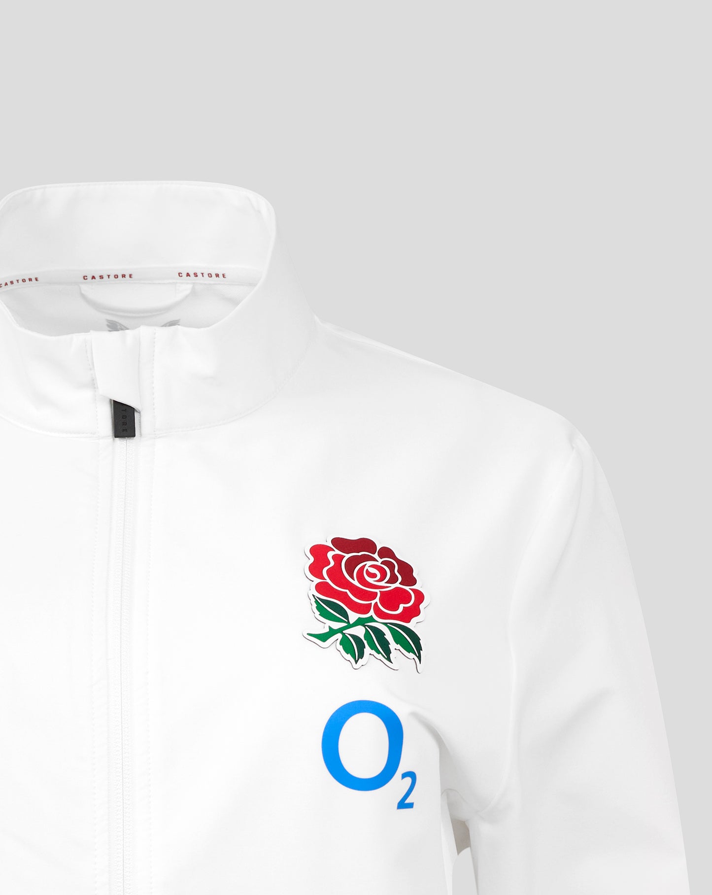 England Rugby Red Roses Long Sleeve Anthem Jacket O2 – Women's Fit