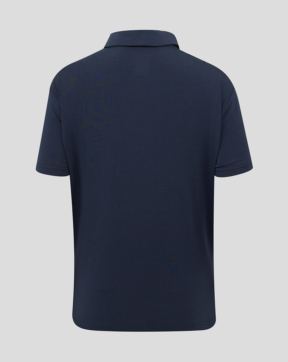 England Rugby Women's 25/26 Travel Short Sleeve Polo - Inkwell