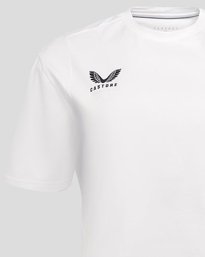 England Rugby Women's 25/26 Travel Short Sleeve Tee - Brilliant White