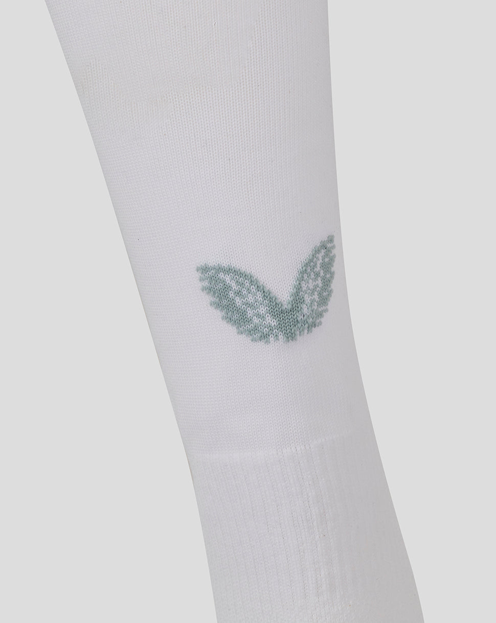 Calcetines Red Roses de local - Blanco brillante/Lipstick Red