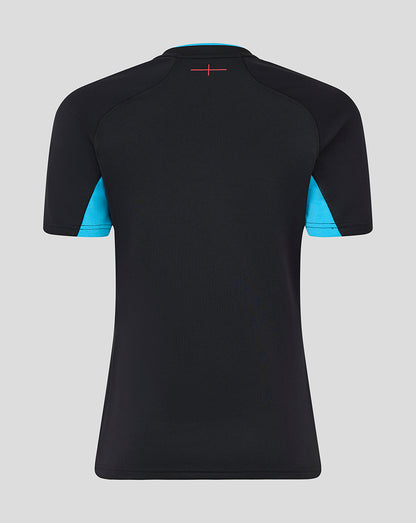 Women’s England Rugby Alternate Short Sleeve Replica Shirt – Caviar