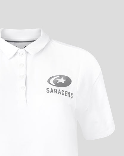 Saracens Women's 25/26 Travel Short Sleeve Polo