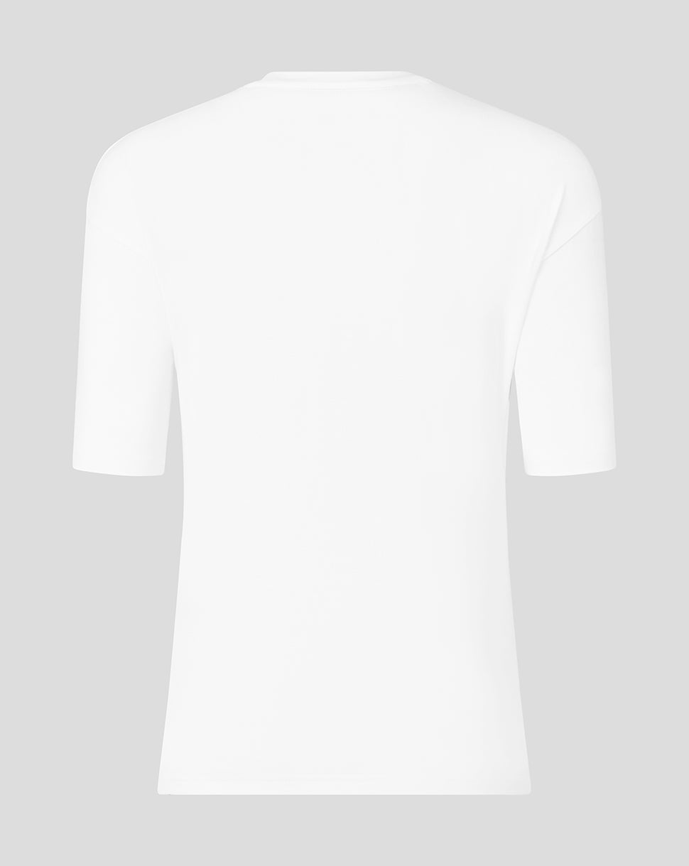 Saracens Women's 25/26 Travel Short Sleeve Tee - White - White