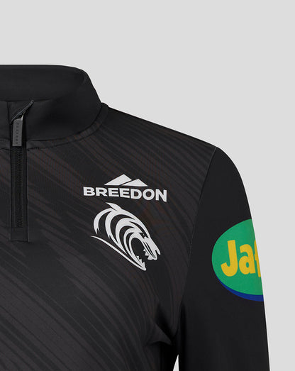 Leicester Tigers Women's 25/26 Training Quarter Zip - Black