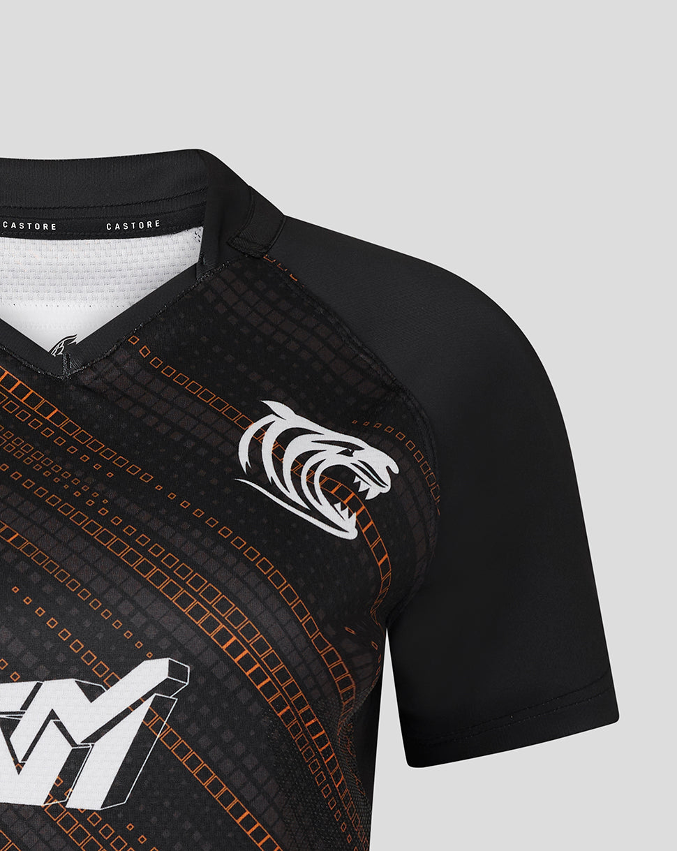 Leicester Tigers Women's 25/26 Warm Up Jersey - Black