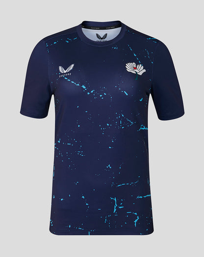 Yorkshire Cricket Women's 26/27 Short Sleeve Performance T-Shirt - Peacoat