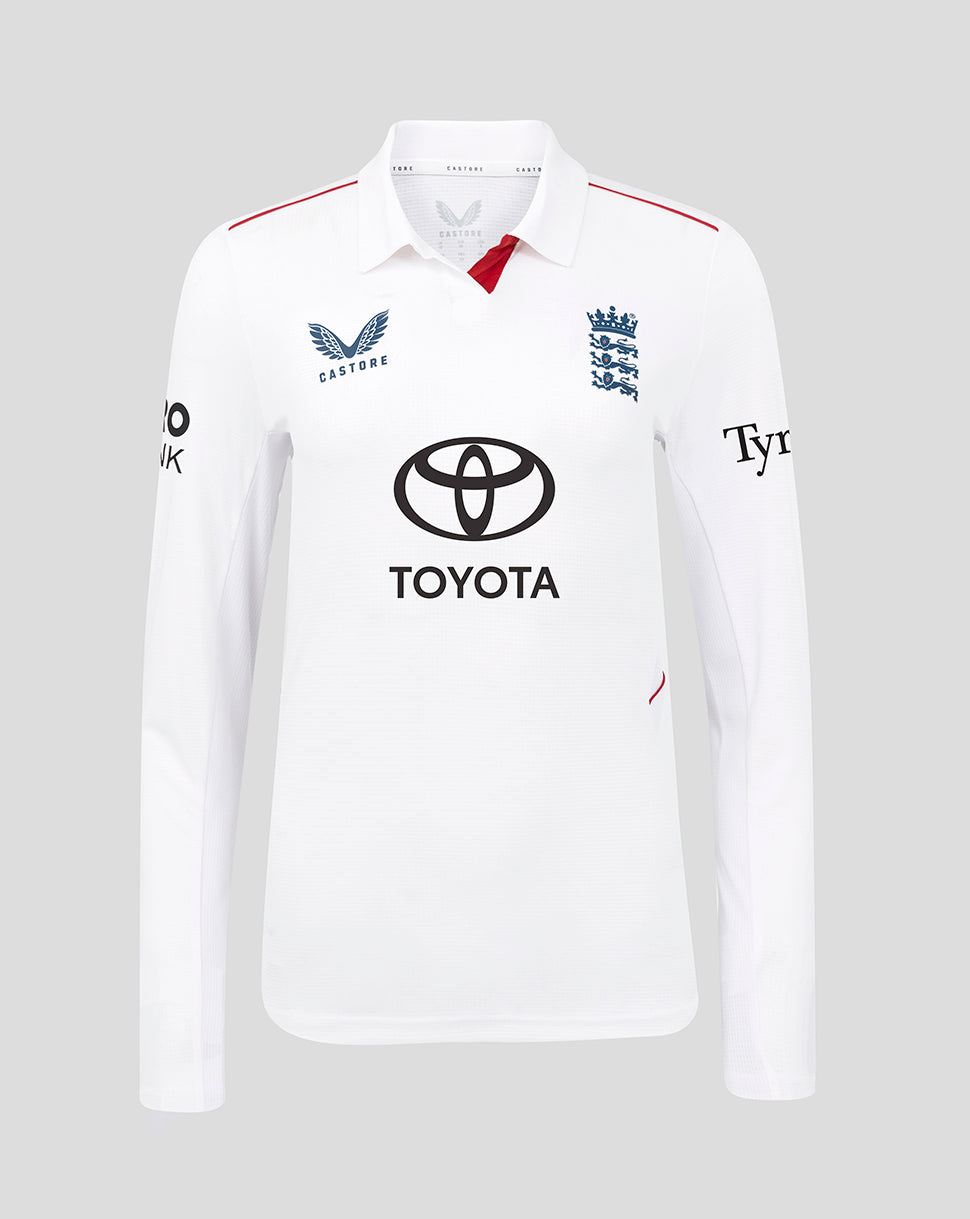 England Cricket Women's 26/27 Test Pro Long Sleeve Shirt