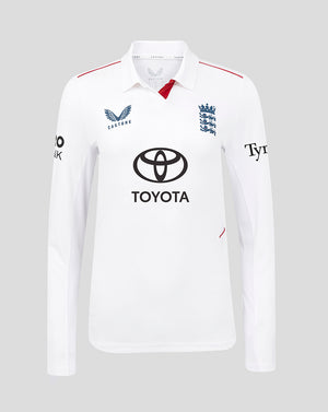 England Cricket Women's 26/27 Test Pro Long Sleeve Shirt
