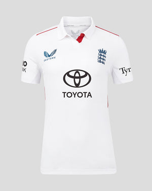 England Cricket Women's 26/27 Test Pro Short Sleeve Shirt