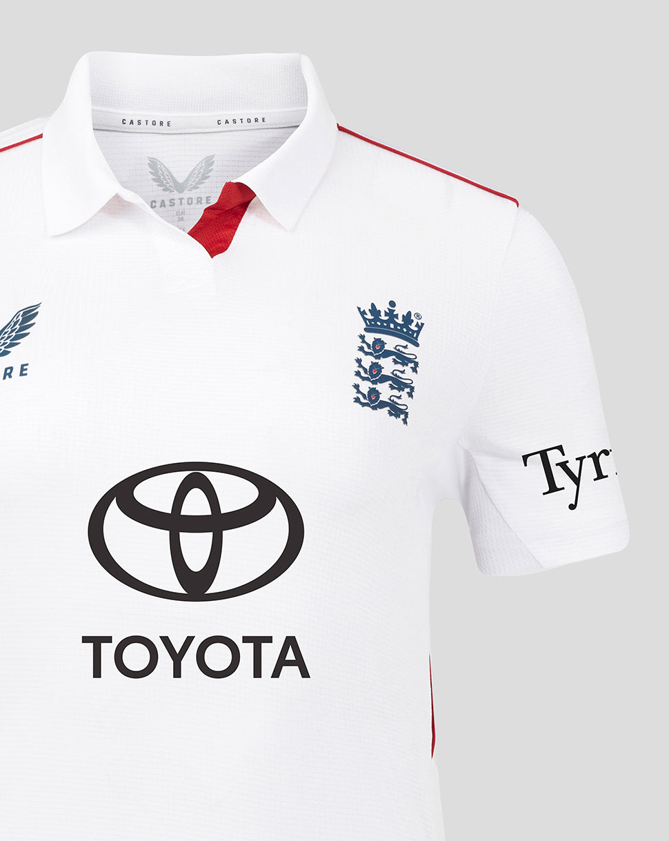 England Cricket Women's 26/27 Test Pro Short Sleeve Shirt