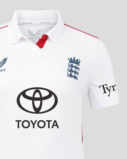 England Cricket Women's 26/27 Test Pro Short Sleeve Shirt