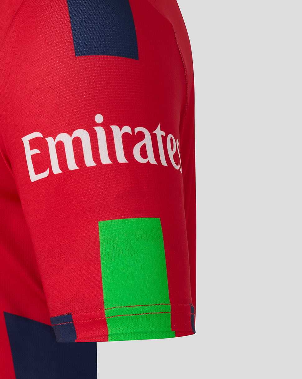 Lancashire Cricket Women's 26/27 T20 Short Sleeve Jersey - Red