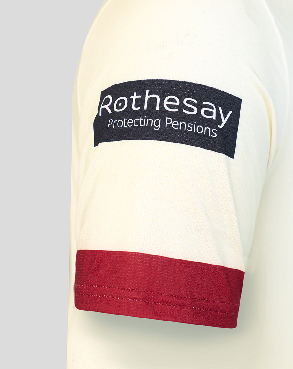 Lancashire Cricket Women's 26/27 County Champs Short Sleeve Jersey - Cream