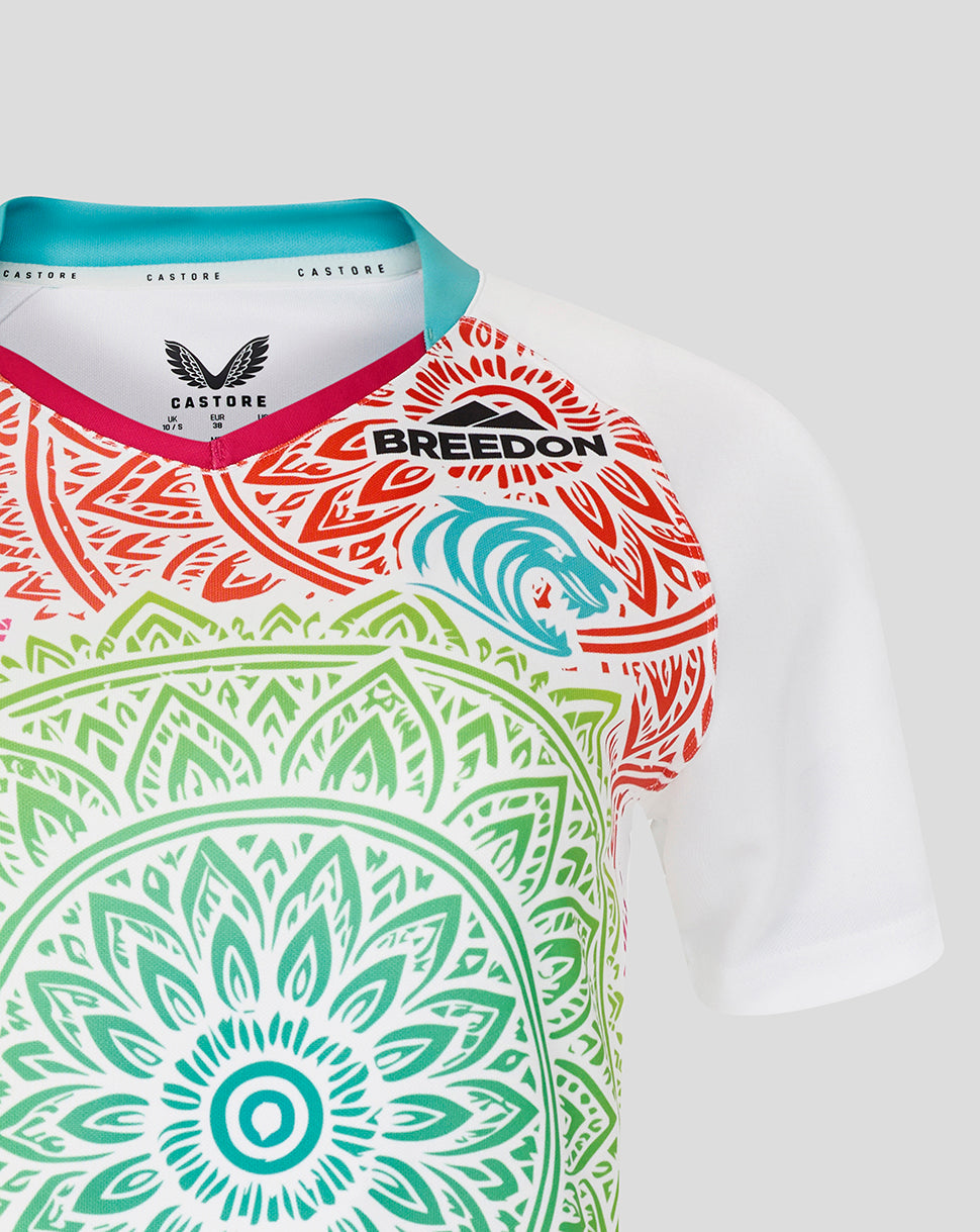 Camiseta Leicester Tigers Mujer 25/26 Réplica Slater Cup Special Edition - Blanco