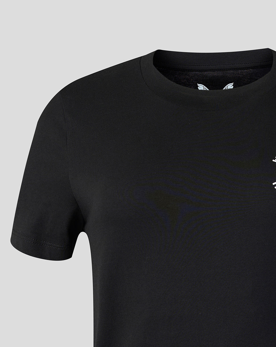 Camiseta «Fuel The Fire» de Welsh Fire para mujer, en negro - Negro