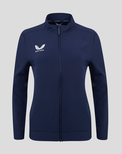 Womens Track Jacket - Peacoat