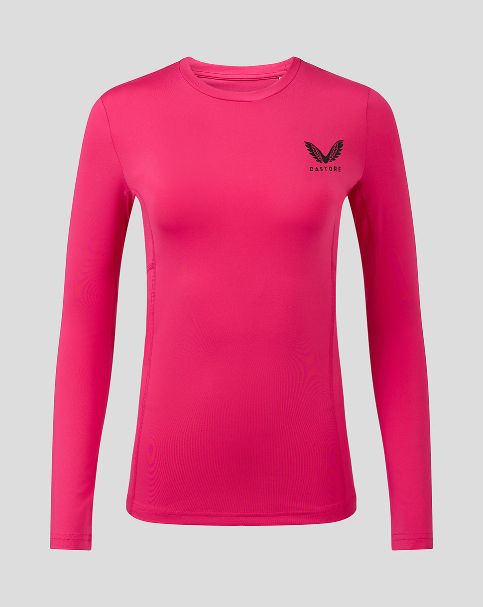 Womens Baselayer Long Sleeve Top - Beetroot Purple