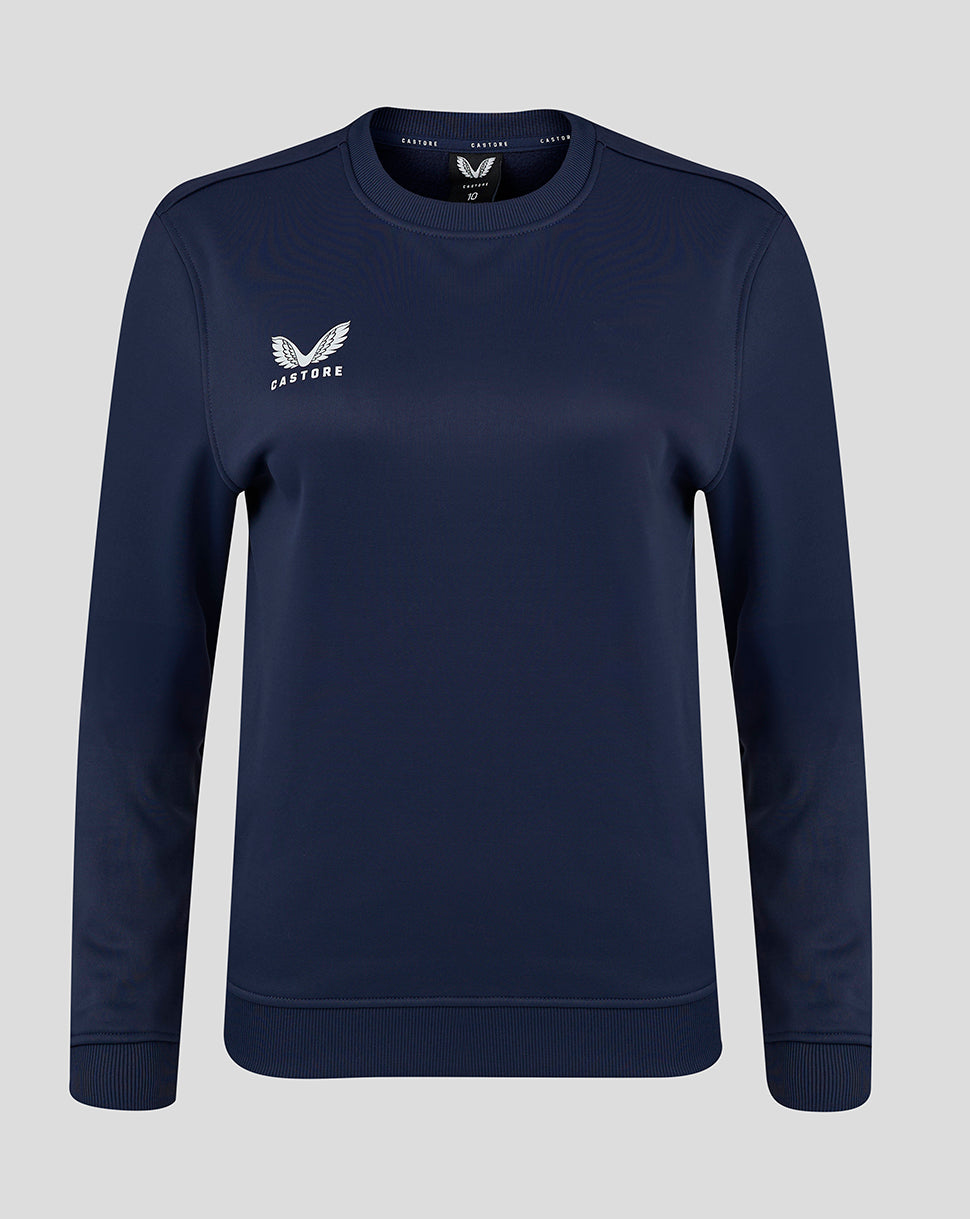 Womens Brushback Sweatshirt - Peacoat