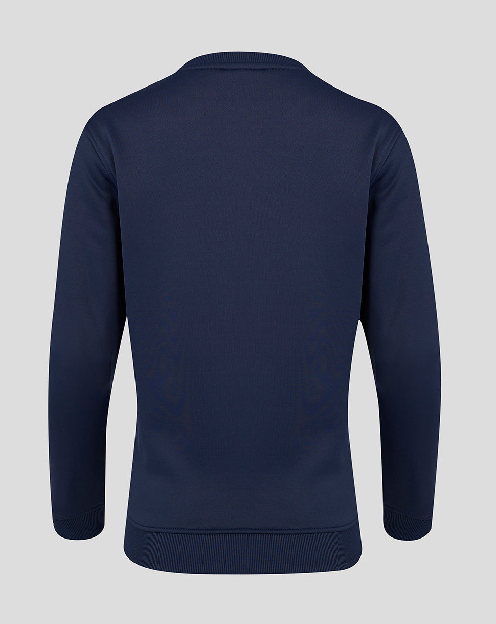Womens Brushback Sweatshirt - Peacoat