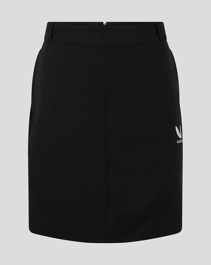 Womens Chino Skirt - Caviar