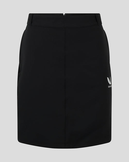 Womens Chino Skirt - Caviar