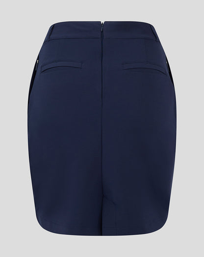 Womens Chino Skirt - Peacoat