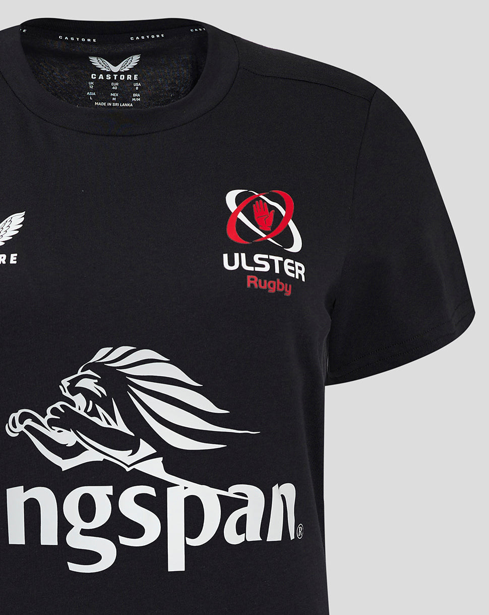 Ulster Womens 24/25 Training Tee - Black