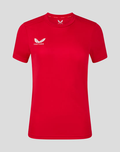 Womens Performance Tee - True Red