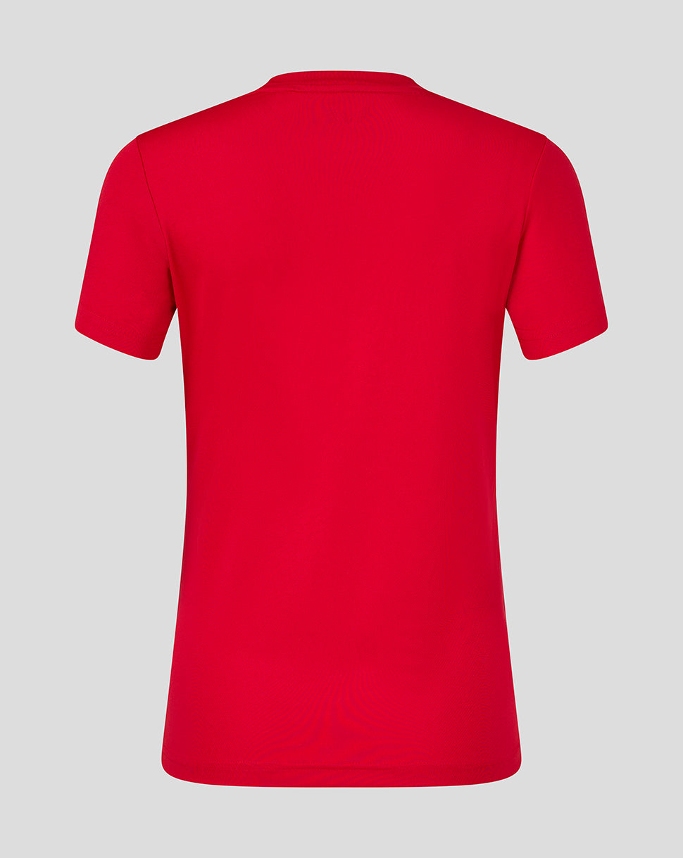 Womens Performance Tee - True Red