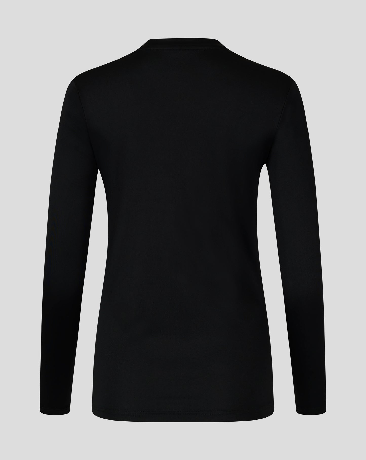 Womens Long Sleeve Performance Tee - Caviar